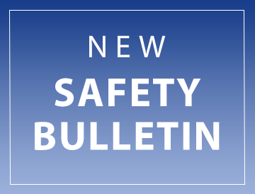Read Safety Bulletin 2023-07 regarding crossing tracks
