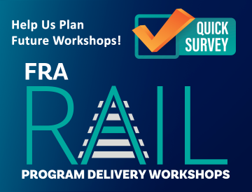 Help FRA Plan Future Rail Program Delivery Workshops